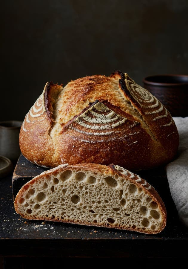 Artisan sourdough loaf